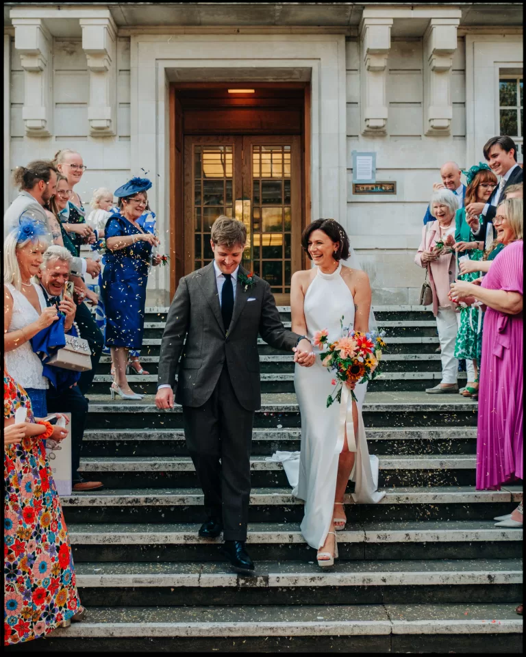 Colourful, Relaxed London Wedding at Hackney Town Hall