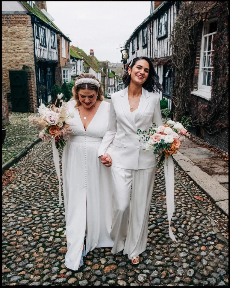 LGBTQ+ Wedding Celebration with a Crazy La Hora Loca Twist at The George in Rye