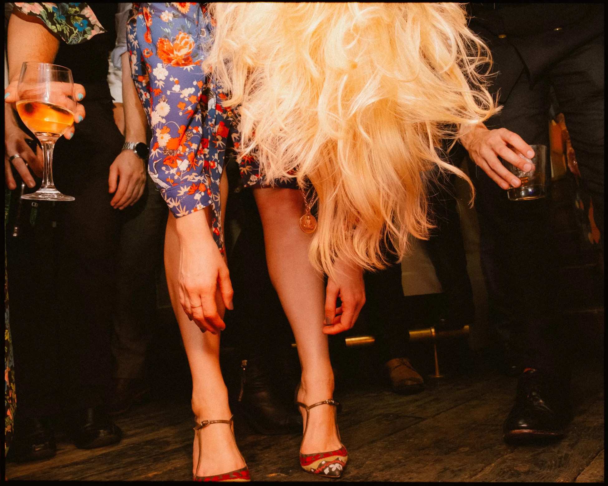 Guest Dancing captured by alternative wedding photographer Dale Weeks
London