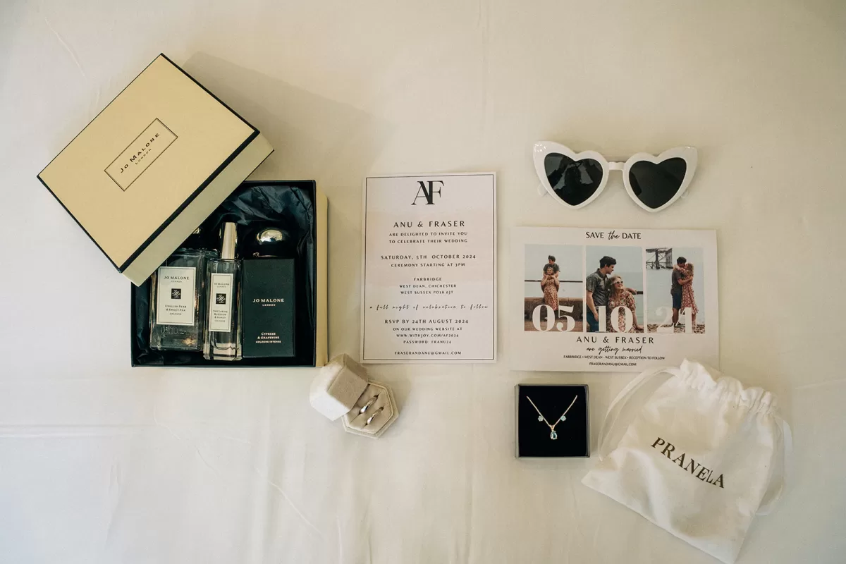 Farbridge Wedding Flat Lay